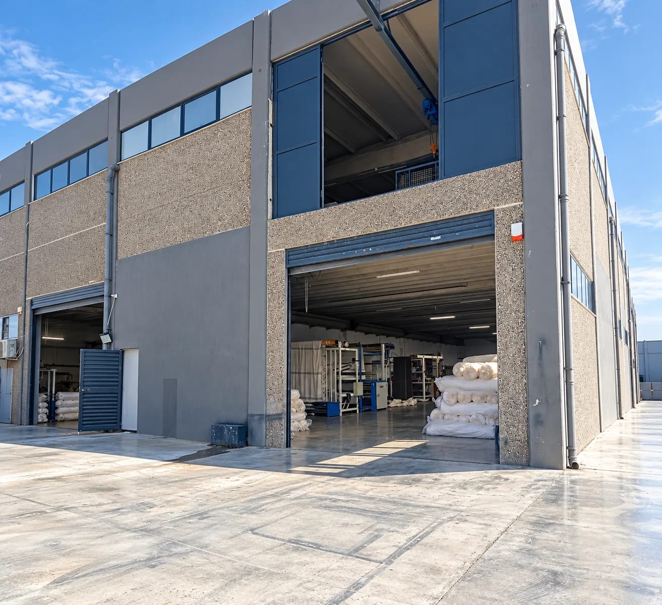 Gürgentekstil havlu fabrikası dış görünüm — Denizli
